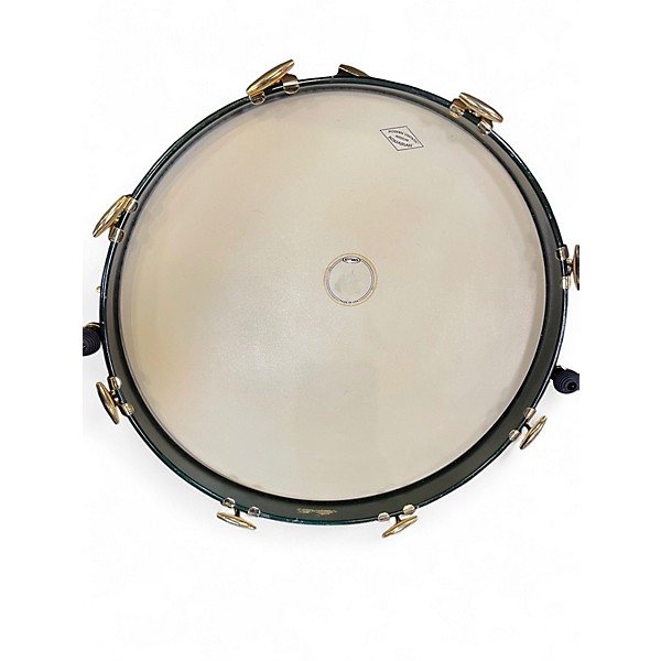 Used 2013 Gretsch Drums 3 Piece USA CUSTOM 125TH ANNIVERSARY CADILLAC GREEN Drum Kit