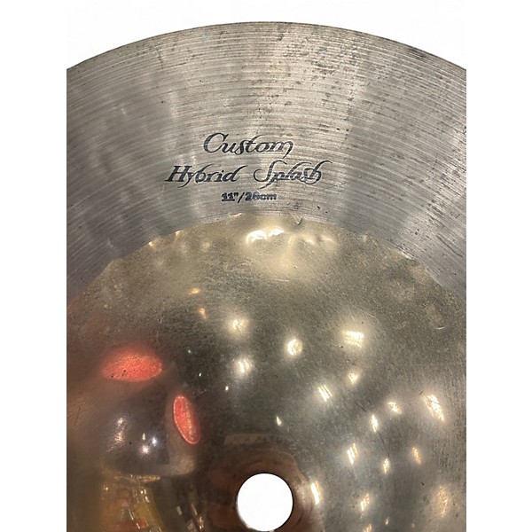 Used Zildjian 11in K Custom Hybrid Splash Cymbal
