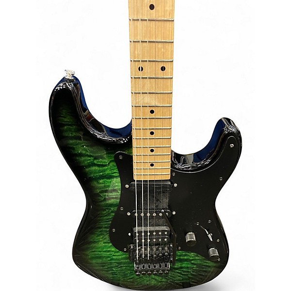 Used Jackson Adrian Smith Signature GREEN Solid Body Electric Guitar