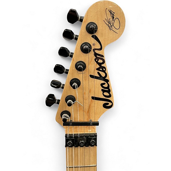 Used Jackson Adrian Smith Signature GREEN Solid Body Electric Guitar