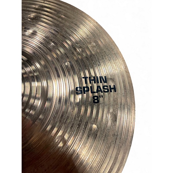 Used Paiste 8in Alpha Thin Splash Cymbal