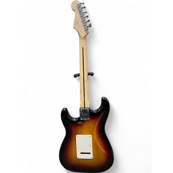 Used Squier Standard Stratocaster Sunburst Solid Body Electric Guitar