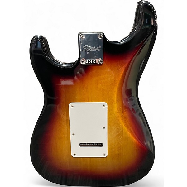 Used Squier Standard Stratocaster Sunburst Solid Body Electric Guitar