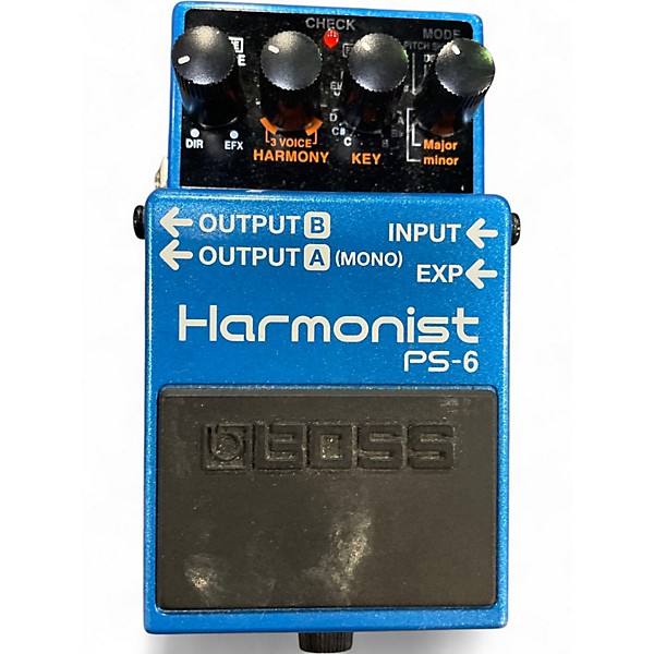 Used BOSS PS6 Harmonist Effect Pedal