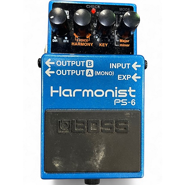 Used BOSS PS6 Harmonist Effect Pedal