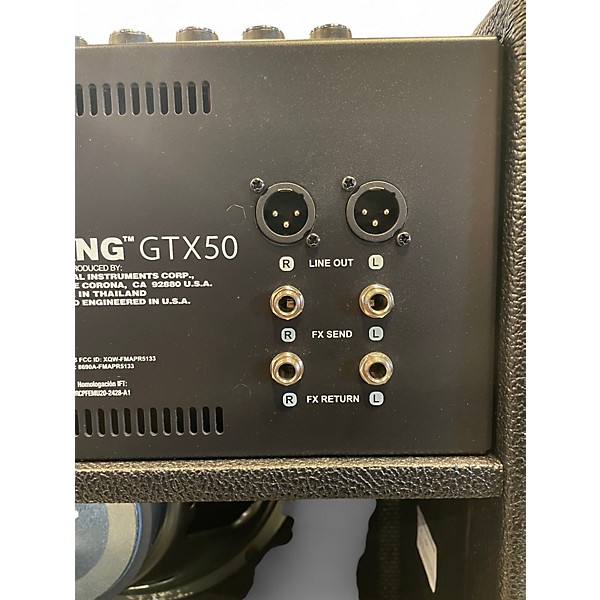 Used Fender GTX50 Mustang 1X12 Guitar Combo Amp