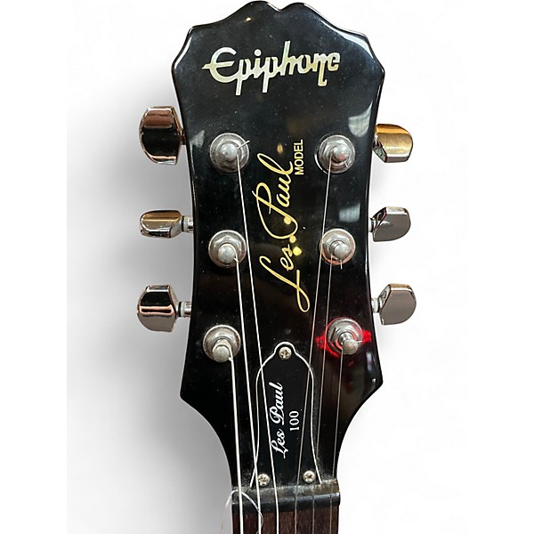 Used Epiphone Les Paul 100 LP100 Heritage Cherry Sunburst Solid Body Electric Guitar