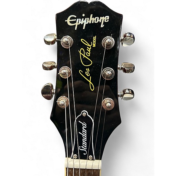 Used Epiphone Les Paul Standard Iced Tea Solid Body Electric Guitar