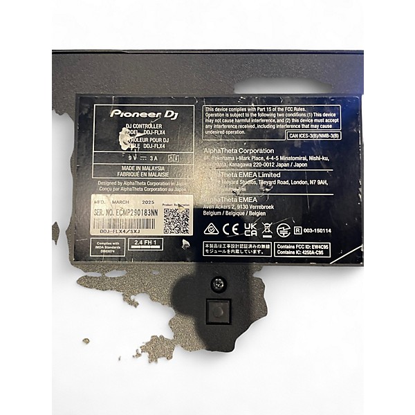 Used Pioneer DJ DDJFLX4 DJ Controller