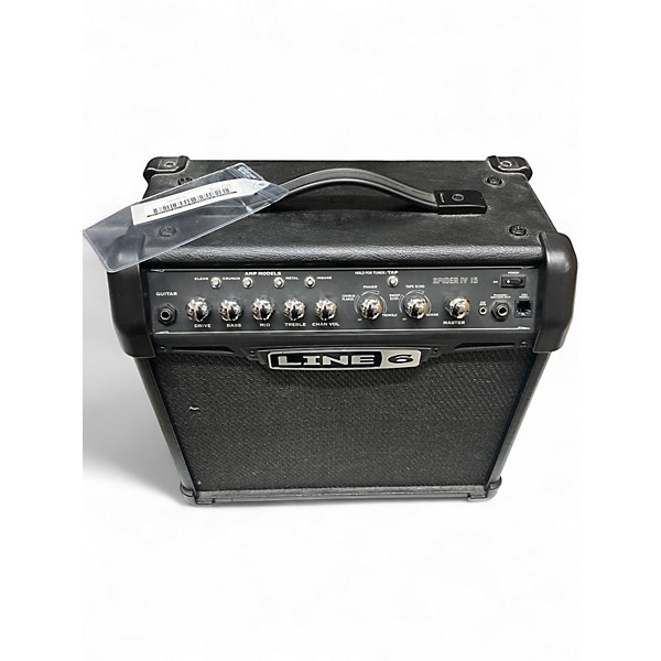 Used Line 6 Spider IV 15W 1X8 Guitar Combo Amp