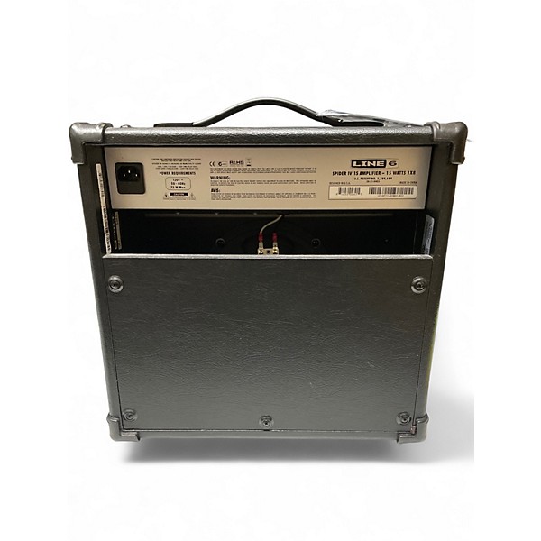 Used Line 6 Spider IV 15W 1X8 Guitar Combo Amp