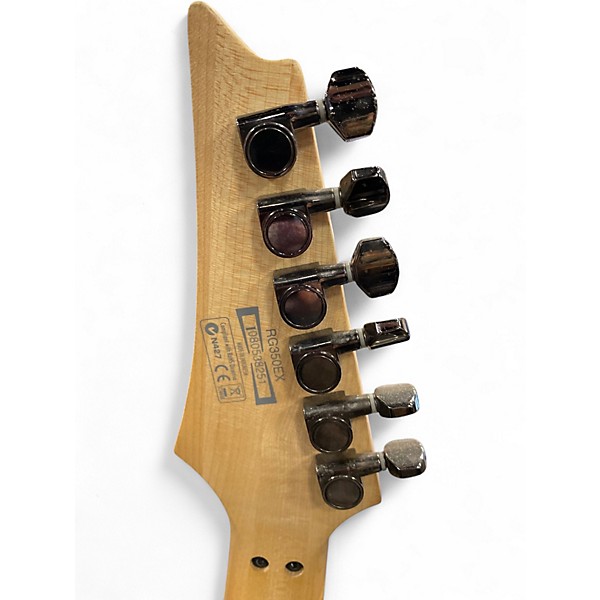 Used Ibanez RG350EX STANDARD BLACK Solid Body Electric Guitar