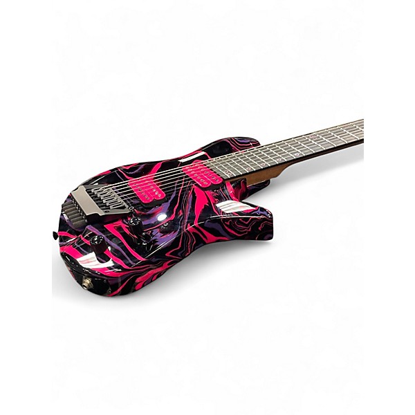 Used Kiesel ZEUS Atomic Pink Solid Body Electric Guitar