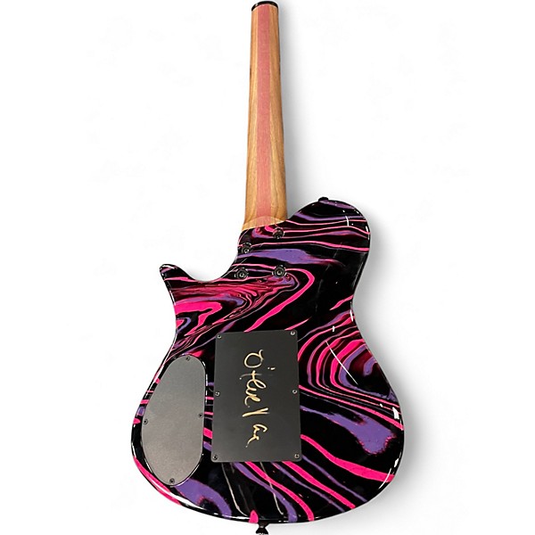 Used Kiesel ZEUS Atomic Pink Solid Body Electric Guitar