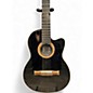 Vintage 1997 Gibson chet atkins Black Classical Acoustic Electric Guitar