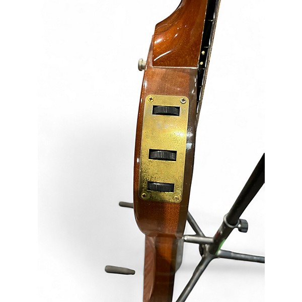 Vintage 1997 Gibson chet atkins Black Classical Acoustic Electric Guitar