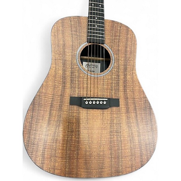 Used Martin DXK2AE Natural Acoustic Electric Guitar