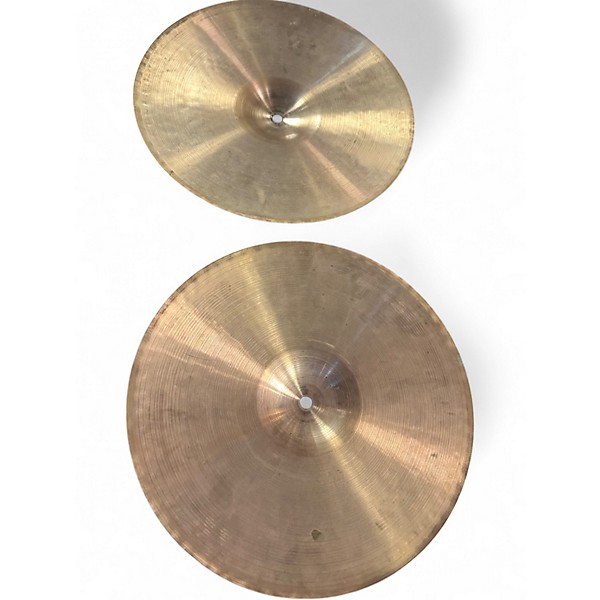 Used Paiste 14in 2002 Extra Heavy HiHats Cymbal