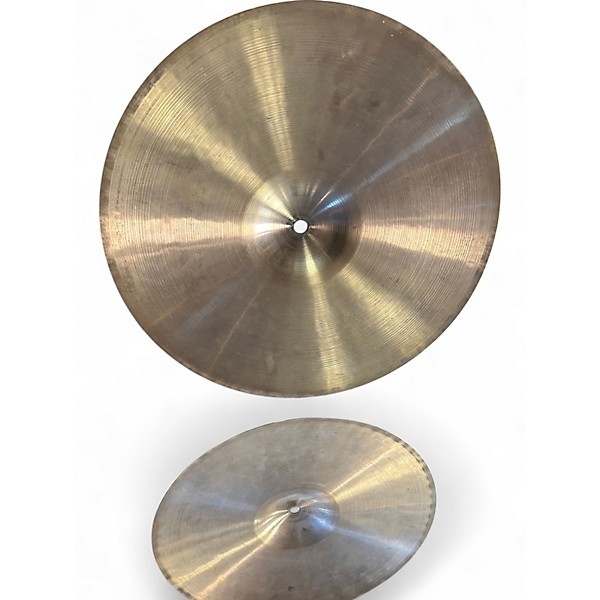 Used Paiste 14in 2002 Extra Heavy HiHats Cymbal