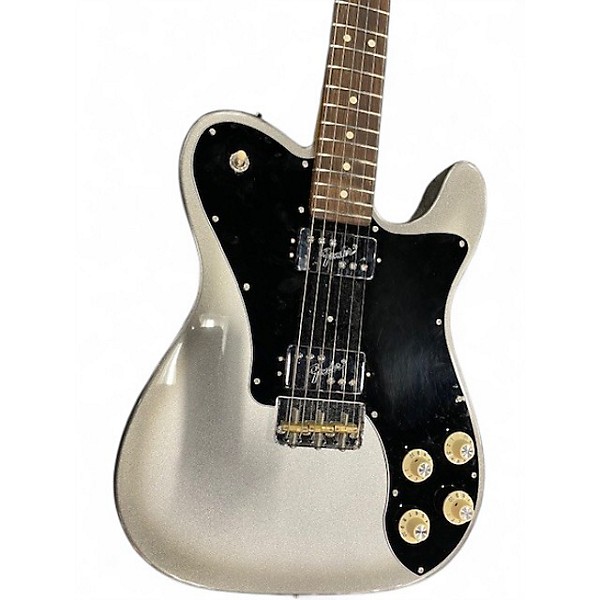 Used Fender American Professional II deluxe telecaster mercury silver Solid Body Electric Guitar