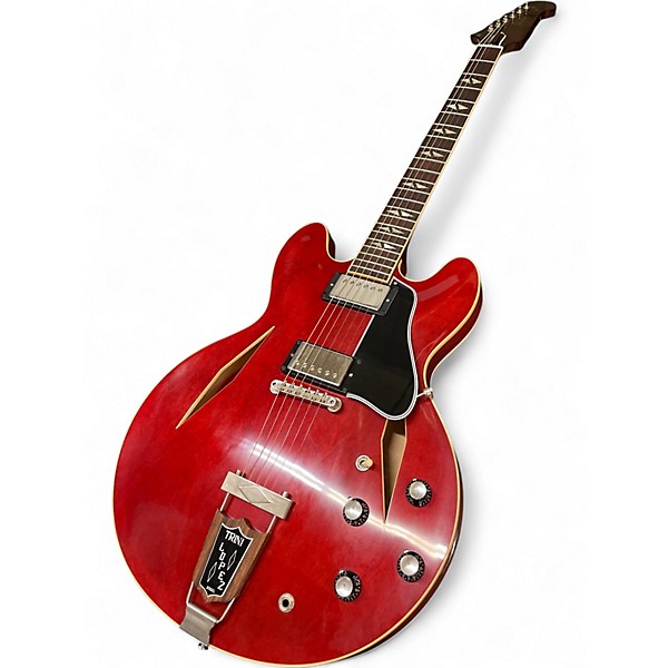 Used Gibson 1964 REISSUE TRINI LOPEZ CHERRY RED Hollow Body Electric Guitar