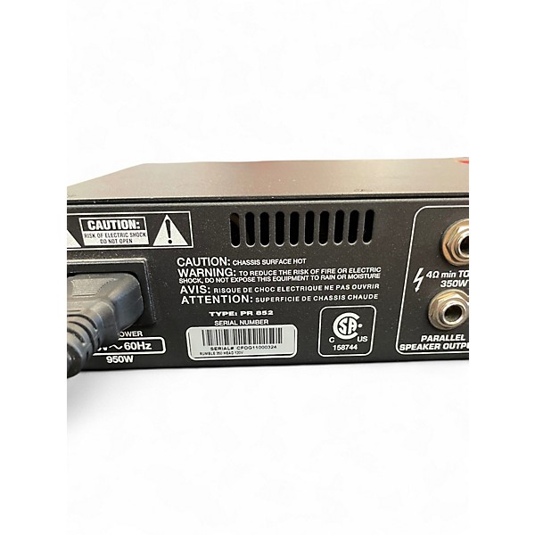 Used Fender Rumble Gen 1 350 Bass Amp Head