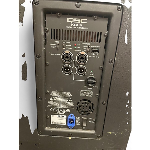 Used QSC KSUB Powered Subwoofer