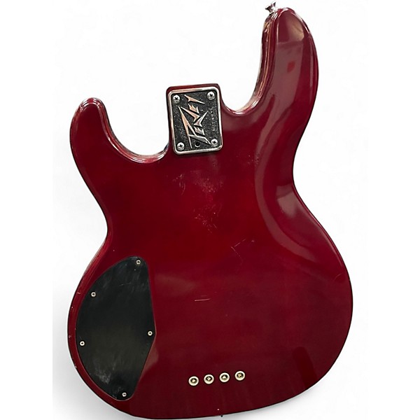 Used Peavey T45 Red Electric Bass Guitar