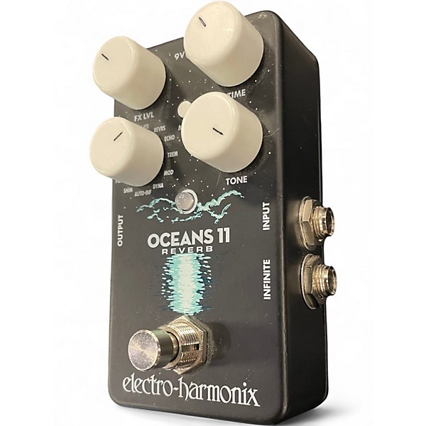 Used Electro-Harmonix Oceans 11  Reverb Effect Pedal