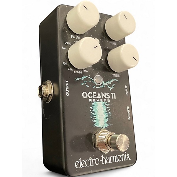 Used Electro-Harmonix Oceans 11  Reverb Effect Pedal