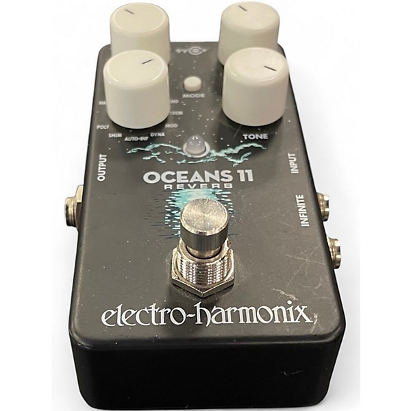 Used Electro-Harmonix Oceans 11  Reverb Effect Pedal