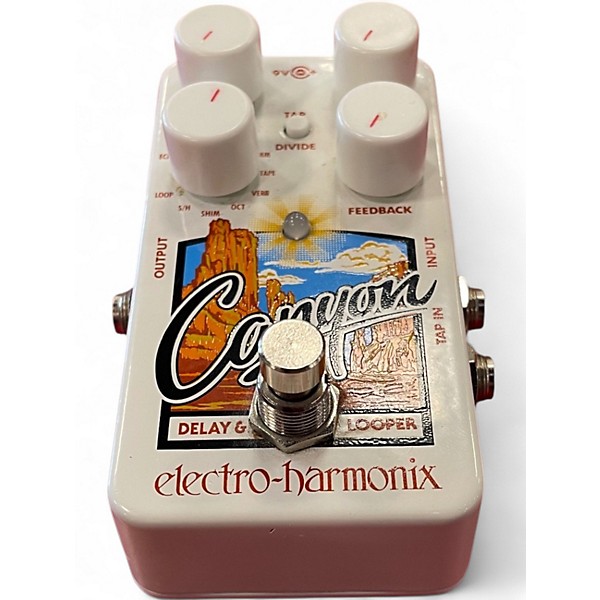 Used Electro-Harmonix Canyon Delay and Looper Effect Pedal