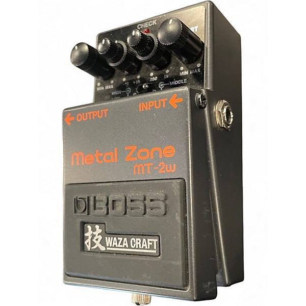 Used BOSS MT2W Metal Zone Waza Craft Effect Pedal