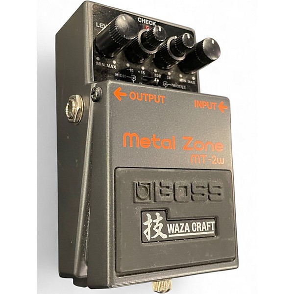 Used BOSS MT2W Metal Zone Waza Craft Effect Pedal