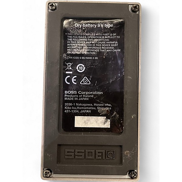 Used BOSS MT2W Metal Zone Waza Craft Effect Pedal