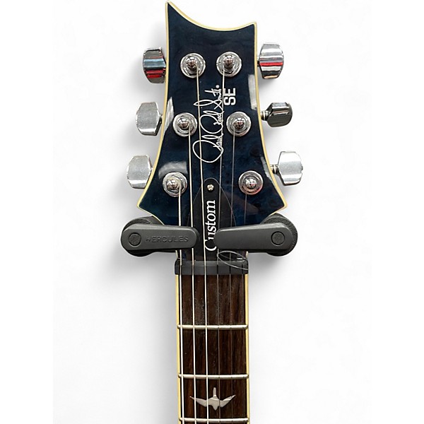 Used PRS SE Custom 24 Trans Green Solid Body Electric Guitar