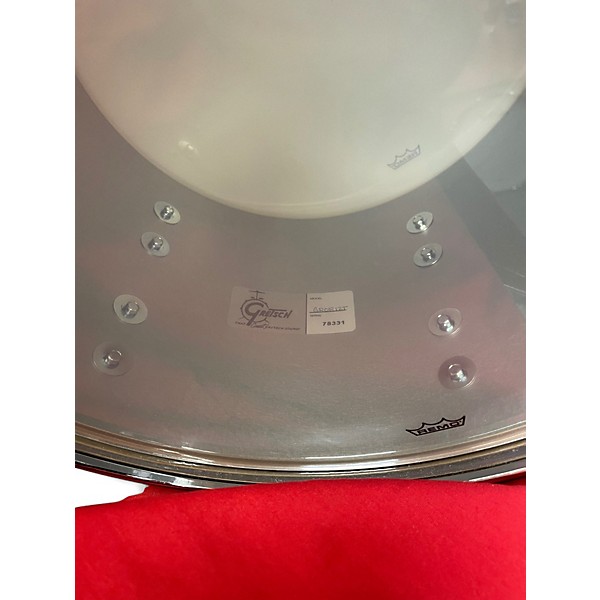 Used Gretsch Drums 3 Piece USA Custom Green Sparkle Drum Kit