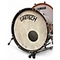 Used Gretsch Drums 3 Piece Broadkaster Silver Glass Nitron Drum Kit