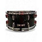 Used Yamaha 6X13 Oak Musashi Snare Transparent Black Drum