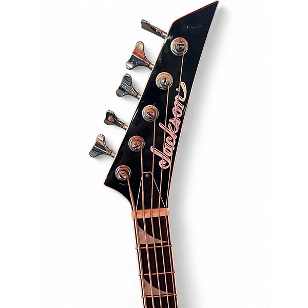 Used Jackson CBXNT DLX Black Electric Bass Guitar