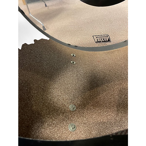 Used 1980s Ludwig 4 Piece ROCKER SERIES 4PC BLACK Drum Kit