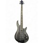 Used 2025 Schecter Guitar Research  SLS Elite-5 Evil Twin 5-String Satin Black Electric Bass Guitar thumbnail