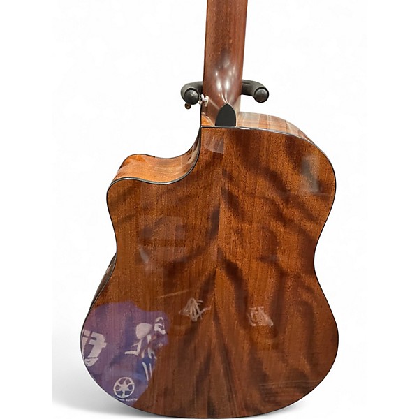 Used Breedlove Discovery Dreadnought Natural Acoustic Guitar