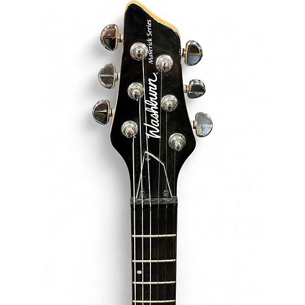 Used Washburn MAVERICK SERIES BT-4 Black Solid Body Electric Guitar