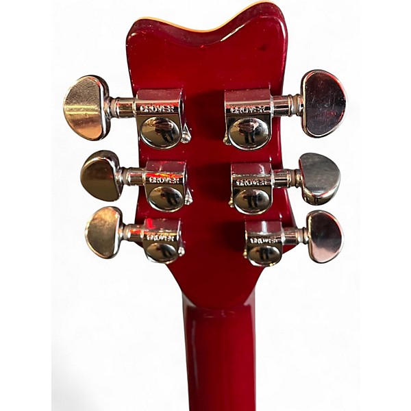 Used Aio Wolf KSA50 Red Hollow Body Electric Guitar