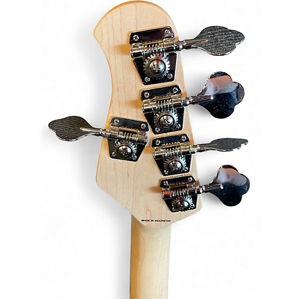 Used Sterling by Music Man Sting Ray Cream Electric Bass Guitar