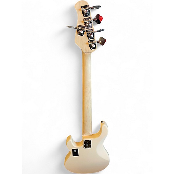 Used Sterling by Music Man Sting Ray Cream Electric Bass Guitar