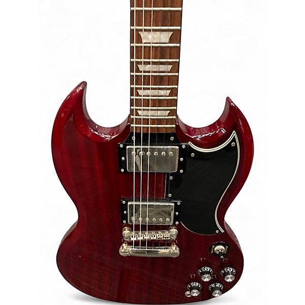 Used Epiphone SG Pro Trans Red Solid Body Electric Guitar