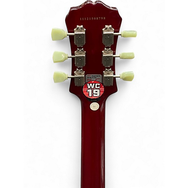 Used Epiphone SG Pro Trans Red Solid Body Electric Guitar