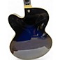 Used Ibanez AF75 Blue Burst Hollow Body Electric Guitar